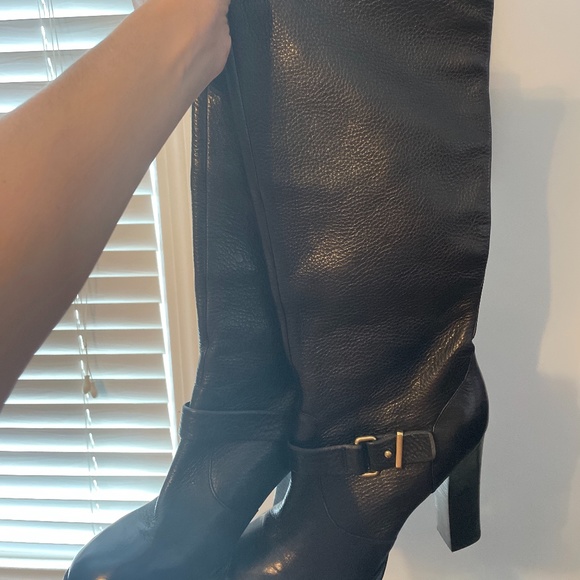 Coach black boots - Picture 1 of 3